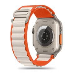 Tech-protect Nylon pašček za Apple Watch 42/44/45/49mm, orange / mousy