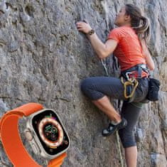 Tech-protect Nylon pašček za Apple Watch 42/44/45/49mm, orange