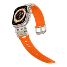 Tech-protect Delta Pro pašček za Apple Watch 42/44/45/49mm, orange / titanium