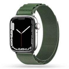 Tech-protect Nylon pašček za Apple Watch 42/44/45/49mm, military green