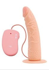 Ero Vibrator-REALISTIC VIBRATOR REAL RAPTURE FLESH 7""""""""""""""""