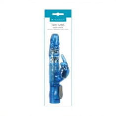 Ero Me You Us Twin Turbo Rabbit Vibrator Blue