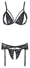 Ero Lace Suspender Set M