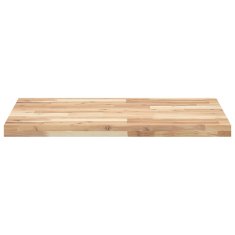 Vidaxl Mizna plošča neobdelana 80x60x4 cm trden akacijev les