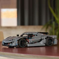 LEGO Technic 42173 Grey Koenigsegg Jesko Absolut hiperavtomobil