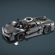 LEGO Technic 42173 Grey Koenigsegg Jesko Absolut hiperavtomobil