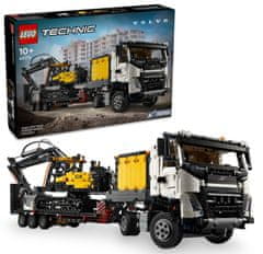 LEGO Technic 42175 Volvo FMX tovornjak in električni bager Volvo EC230