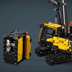 LEGO Technic 42175 Volvo FMX tovornjak in električni bager Volvo EC230