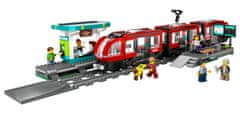 LEGO City 60423 tramvaj in postajališče v središču mesta