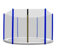 Aga Zaščitna mreža 250 cm za 6 palic Črna mreža / Modra
