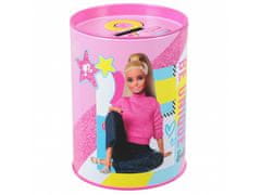 STARPAK Barbie Kovinska hranilnica, okrogla hranilnica za deklice STARPAK 