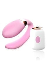 Ero Stimulator-V-Vibe Pink USB 7 funkcij / daljinski upravljalnik