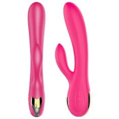 Ero Vibrator-Silikonski vibrator USB 7 funkcij + ojačevalnik / ogrevanje