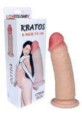 Ero Dildo-KRATOS-LOVECLONEX 6""