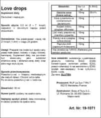 Ero Prehransko dopolnilo -LOVE DROPS 20 ML