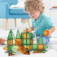 Magnetic Tiles Magnetni gradbeni Dinosaur sada 28ks - Magnetic Tiles