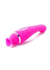 Ero Vibrator-HELEN Pink - 12 vibracijskih funkcij / 8 stimulacijskih funkcij USB