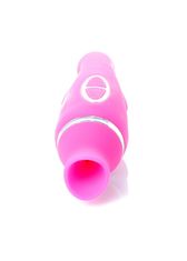 Ero Vibrator-HELEN Pink - 12 vibracijskih funkcij / 8 stimulacijskih funkcij USB