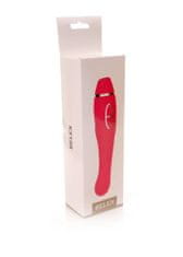 Ero Vibrator-HELEN Pink - 12 vibracijskih funkcij / 8 stimulacijskih funkcij USB