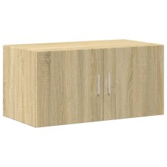 Vidaxl Stenska omarica sonoma hrast 80x42,5x40 cm inženirski les