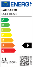 LAMBARIO ADVANCE 11W E27 A60 PLS 3000K LED BULB