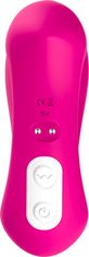 Ero Stimulator silikona 2 * 9 vibracijska funkcija Rose Red