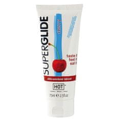 Ero Gel-HOT Superglide CHERRY- 75ml užitno mazivo na vodni osnovi -