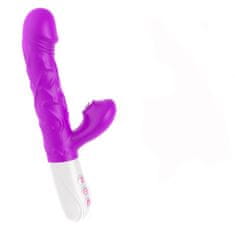 Ero Vibrator - silikonski vibrator za jezik, USB 10 funkcij