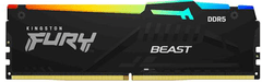 Kingston Fury Beast RAM disk, DDR5, 2x32GB, CL32, DIMM, RGB XMP (KF564C32BBAK2-64)