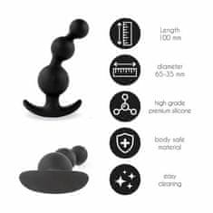 Ero FeelzToys - Plugz Butt Plug Black No. 4