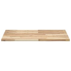 Vidaxl Mizna plošča neobdelana 100x60x2 cm trden akacijev les