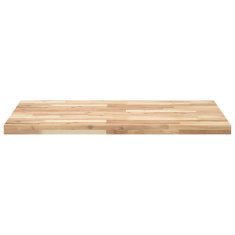 Vidaxl Mizna plošča neobdelana 120x70x4 cm trden akacijev les