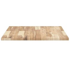 Vidaxl Mizna plošča neobdelana 100x60x2 cm trden akacijev les