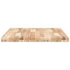 Vidaxl Mizna plošča neobdelana 120x70x4 cm trden akacijev les