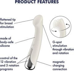 Ero Satisfyer Spinning G-Spot 1 Bež