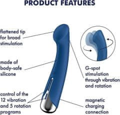 Ero Satisfyer Spinning G-Spot 1 Blue