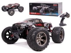 WOWO RC Monster Truck 1:12 - Nadgrajen 2,4 GHz X9115 - Avto na daljinsko upravljanje, rdeč