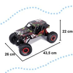 WOWO 4WD RC Rock Crawler - HB-P1001 2,4 GHz 1:10 avto na daljinsko upravljanje