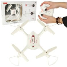 WOWO Syma dron s kamero - Syma X23W 2,4 GHz 4CH FPV Wi-Fi dron na daljinsko upravljanje s kamero - bel