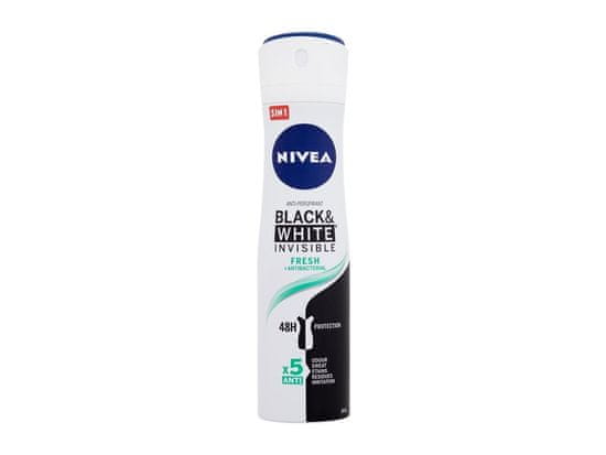 Nivea Nivea - Black & White Invisible Fresh 48h - For Women, 150 ml