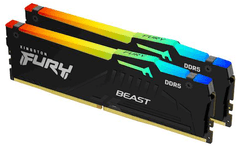 Kingston Fury Beast Expo RAM disk, DDR5, 2x16GB, CL32, DIMM, RGB (KF564C32BBEAK2-32)