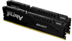 Kingston Fury Beast RAM disk, DDR5, 2x32GB, CL32, DIMM, EXPO (KF564C32BBEK2-64)