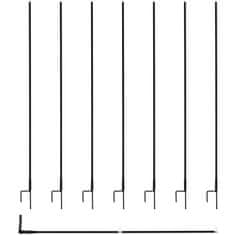 Wiesenfield Mreža za ograjo za perutnino 1,25 x 15 m