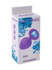 Ero Plug-Anal Plug Emotions Cutie Medium Purple Blue crystal