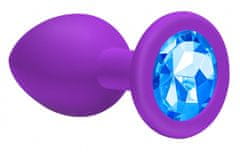 Ero Plug-Anal Plug Emotions Cutie Medium Purple Blue crystal