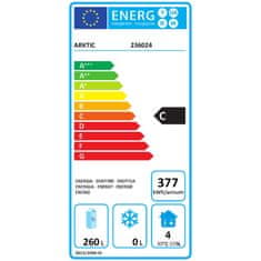 Arktic Hladilna jeklena omara z enimi vrati 400 l 0-8C 157 W Budget Line - Hendi 236024