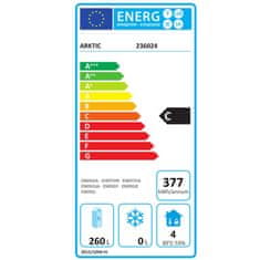 Arktic Hladilna jeklena omara z enimi vrati 400 l 0-8C 157 W Budget Line - Hendi 236024