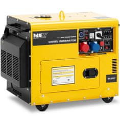 MSW Dizelski generator 16 l 240/400 V 6000 W AVR