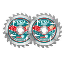 Total Set ultra tankih listov za žago TCT, 185mm /2pcs/ INDUSTRIAL (TAC2331853)