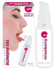 Ero Gel/sprej-HOT Oral Optimiser Blowjob Gel Strawberry 50ml.